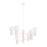 Candelabru Halo 6 Bej