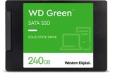 SSD WD Green 240GB SATA 6Gbps, 2.5, 7mm, Read: 545 MBps, &quot;WDS240G3G0A&quot; (nu)