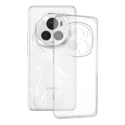 Husa pentru Honor Magic6 Pro - Techsuit Clear Silicone - Transparent foto