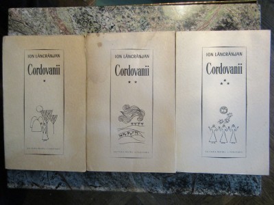 ION LANCRANJAN - CORDOVANII 3 volume foto