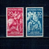 Rhineland-Pfalz (ocupatia aliata) 1948 - Binefacere, Ludwigshafen, serie neuzata