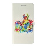 Husa Flip Cover cu Stand si Magnet Lenovo K6, Protectie Camera Foto, Neagra