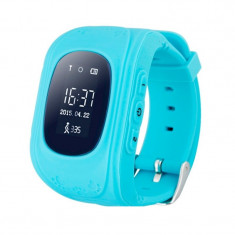 Ceas Smartwatch pentru Copii Albastru Q50 Slot Cartela SIM, GPS Tracker, Buton Urgenta SOS, Monitorizare Live foto