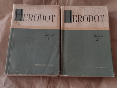 HERODOT - ISTORII vol.1.2. foto