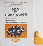 Teste de stomatologie, vol. 3 Ortodontie Chirurgie Viorica Milicescu