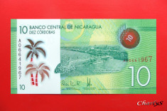 NICARAGUA - 10 Cordobas 2014 - UNC foto