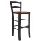 Scaun Paesana bar - cadru wenge - imitatie piele coniac - 8070