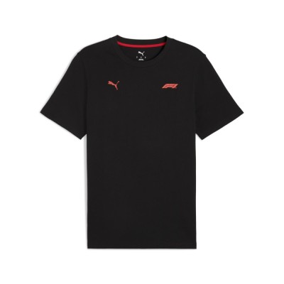 Formula 1 tricou de bărbați Small Logo black F1 Team 2025 - XL foto