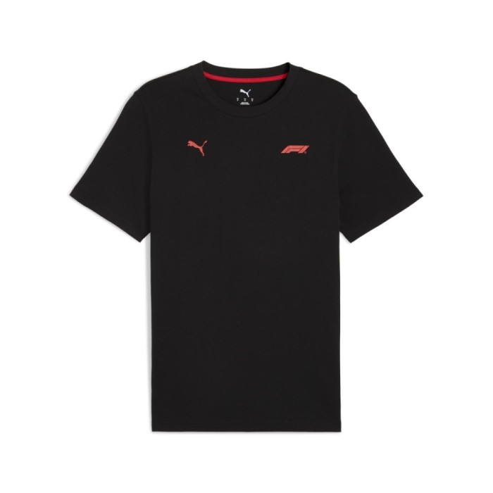 Formula 1 tricou de bărbați Small Logo black F1 Team 2025 - XL