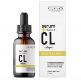 Serum facial cu Multi Colagen si Vitamina E, 30ml, Clara&#039;s New York