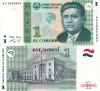 Tadjikistan 1 Somoni 1999 UNC Bancnota Asia Necirculata