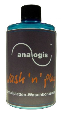 WASCHKONZENTRAT F&amp;Uuml;R ANALOGIS WASH &amp;#039;N&amp;#039; PLAY (ERGIBT BIS ZU 5 LITER) 6366 pentru pick-up , redare vinil ANALOGIS foto