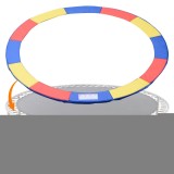 Protectie arcuri pentru trambulina 426 cm, PVC rezistent, multicolor