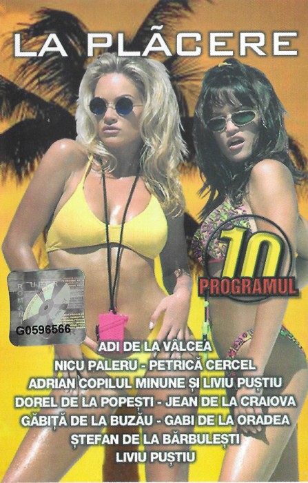 Casetă audio &lrm;&ndash; La Pl&atilde;cere Programul 10, originală