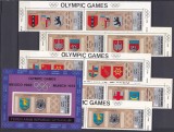 DB1 Sport Yemen Olimpiada Munchen 2 x 5 v. + SS MNH, Nestampilat