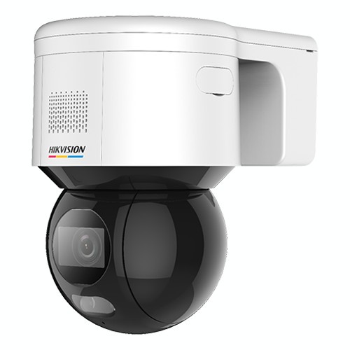 Camera ColorVu, IP, PT, 4 MP, lentila 4mm, WL 30m, Audio, Alarma, PoE, IP66 - HIKVISION DS-2DE3A400BW-DE(F1)(T5) SafetyGuard Surveillance