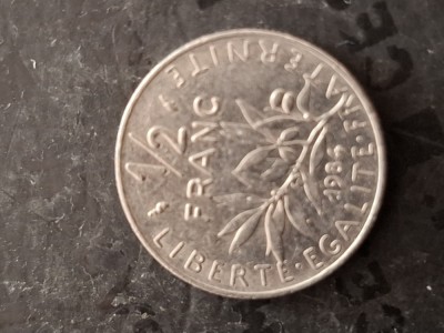 1/2 franc 1986 foto