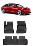 Cumpara ieftin Set Covorase Auto din cauciuc Tavita Premium 3D Tesla Model 3 (2017-2022)