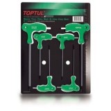 Set chei hexagoane cu maner 2-6 mm (6 piese)