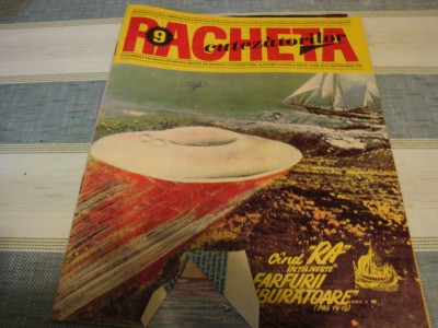 Revista Racheta Cutezatorilor - nr 9 din 1970 foto