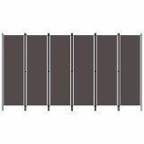 Cumpara ieftin Paravan de camera cu 6 panouri, antracit, 300 x 180 cm