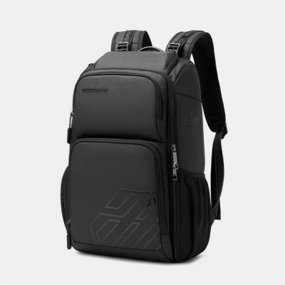 Rucsac laptop City Arctic Hunter, impermeabil, 15.6&amp;Prime;, negru, model AHB461 foto