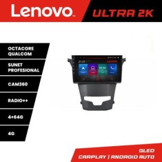 Navigatie Ssangyong Korando 2014-2019 Lenovo Kit-1159 8 core QLED Qualcomm 4+64 360 Android Waze USB Navigatie Internet Youtube Radio CarStore Technol