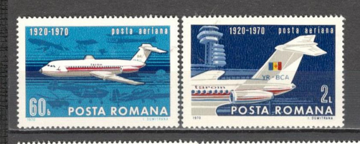 Romania.1970 50 ani Aviatia Civila DR.257