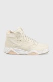 Fila sneakers din piele intoarsă M-SQUAD culoarea bej