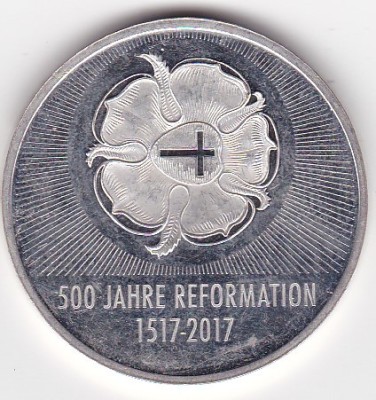 GERMANIA 500 YEARS OF REFORMATION 2017 Katharina Von Bora Argint foto