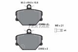 Set placute frana TEXTAR 2199901