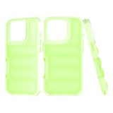 Husa pentru iphone 16 pro, perne de aer, antisoc pro, green
