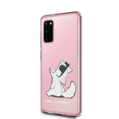 Husa Karl Lagerfeld (Choupette Fun) pentru Samsung Galaxy S20 (6.2&amp;quot;), Transparenta foto