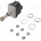 Intrerupator basculant, 3 pozitii, mod comutare ON-ON-ON, DPDT, HONEYWELL - 2TL1-12A
