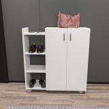 Cumpara ieftin Dulap de pantofi Asus Alb 90x95x29.6 cm