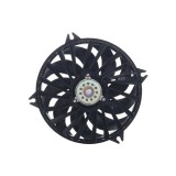 GMV radiator electroventilator Citroen C5, 2000-2008, Citroen C8, 2002-, Fiat Ulysse, 2002-2012, Peugeot 807, 2002-, dimensiune 300W/385mm, cu 2 pini