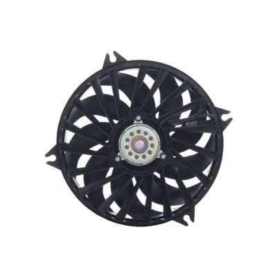 GMV radiator electroventilator Citroen C5, 2000-2008, Citroen C8, 2002-, Fiat Ulysse, 2002-2012, Peugeot 807, 2002-, dimensiune 300W/385mm, cu 2 pini foto