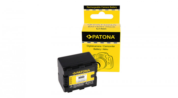 Baterie Panasonic VBN130 VBN130E VW-VBN130 SD800 SD900 TM900 1250 mAh / 9.0 Wh / 7.2V Li-Ion / baterie re&icirc;ncărcabilă - Patona