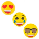 Set Mingi Anti Stress, Model Emoji, 3 Bucăți, Multicolor, Oem