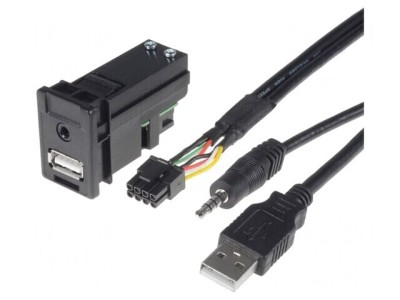 Adaptor USB/AUX compatibil Subaru și Toyota foto