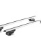Bare transversale Green Valley Treck Standard Aluminiu pentru AUDI A6 Combi/Break C6 2006-2012, cu prindere pe bare longitudinale integrate