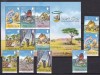 Alderney 2007 Kipling fauna MI 314-319 + bl.20 MNH, Nestampilat