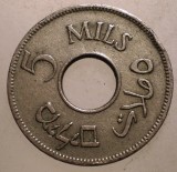 J.348 PALESTINA 5 MILS 1935