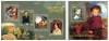 AFRICA CENTRALA 2014 - Picturi, Lemmen /set complet - colita + bloc MNH, Nestampilat