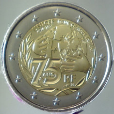 moneda 2 euro comemorativa FRANTA 2021 - UNICEF, UNC