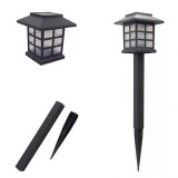 Set 6 bucati lampa solara cu fixare in pamant