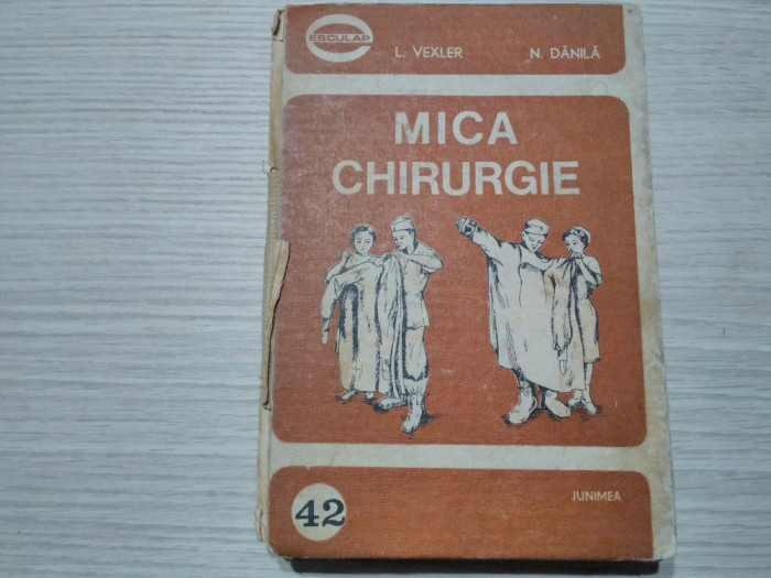 MICA CHIRURGIE - L. Vexler, N. Danila - Editura Junimea, 1984, 376 p.