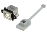 Soclu USB B pentru montare pe panou USB 2.0