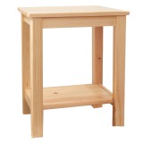 Cumpara ieftin Noptiera din lemn pin natur Fosil 38x32x47 cm