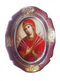 Cumpara ieftin Aplica de perete decorativa, Fecioara Maria, Maro, 30 cm, 8914EX-3